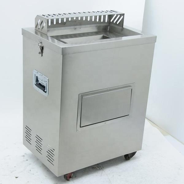 Gráfico novo modelo comercial automático de aço inoxidável durável máquina de cortar carne industrial
