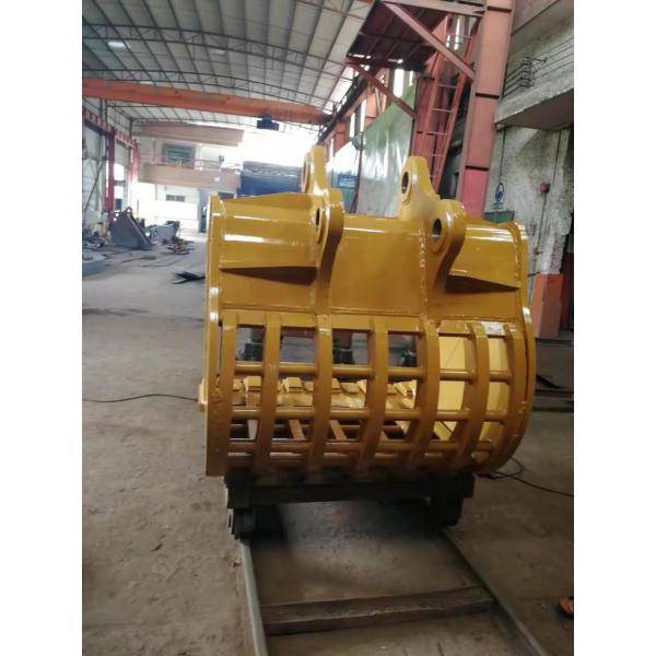 Mini Shovel 1T Excavator Skeleton Bucket For Ship
