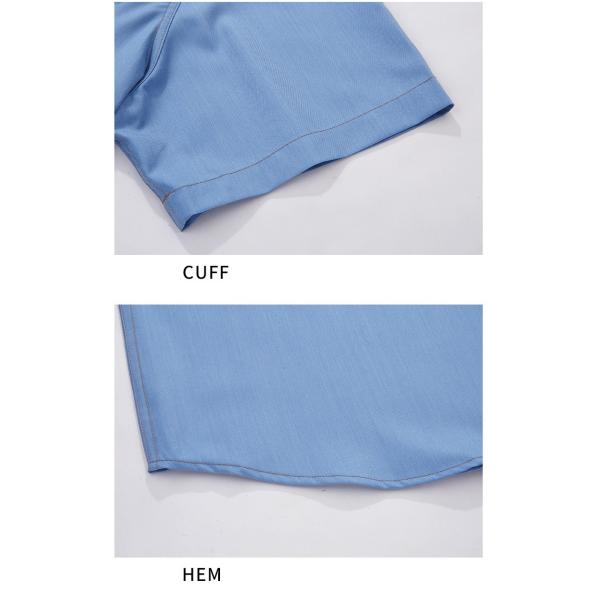 2022 Мода Лето короткие рукава мужские рубашки плюс размер с методом нетканого ткачества