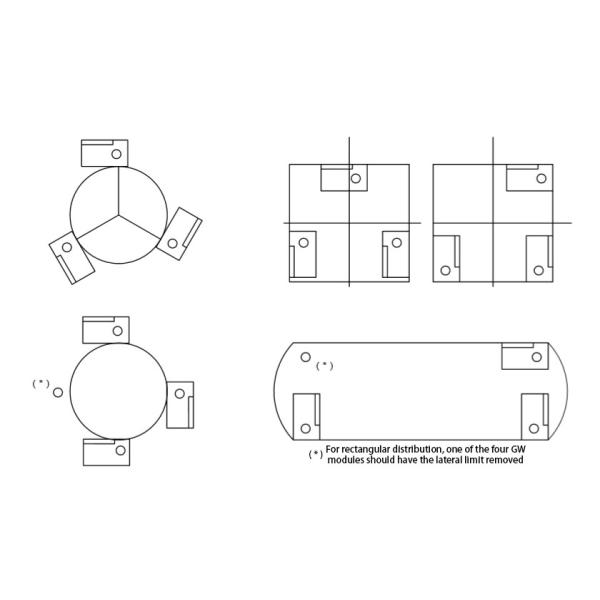 Танк Ip68 веся нержавеющую сталь ячеек загрузки, 15t к модулю ячейки загрузки 100t