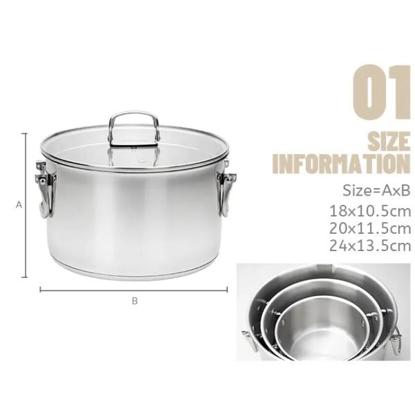 Stainless Cookware Sets Manufacturers OEM
