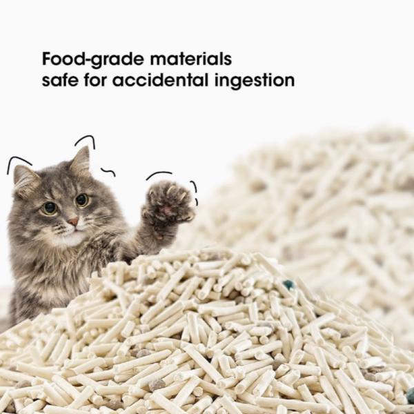 Customized Fragrance Tofu and Bentonite Mixed Cat Litter Low Tracking for Multi-Cat
