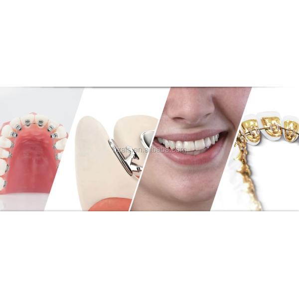 Metal Orthodontic Lingual Dental Alignment Braces For Teeth Alignment 0.018 ODM