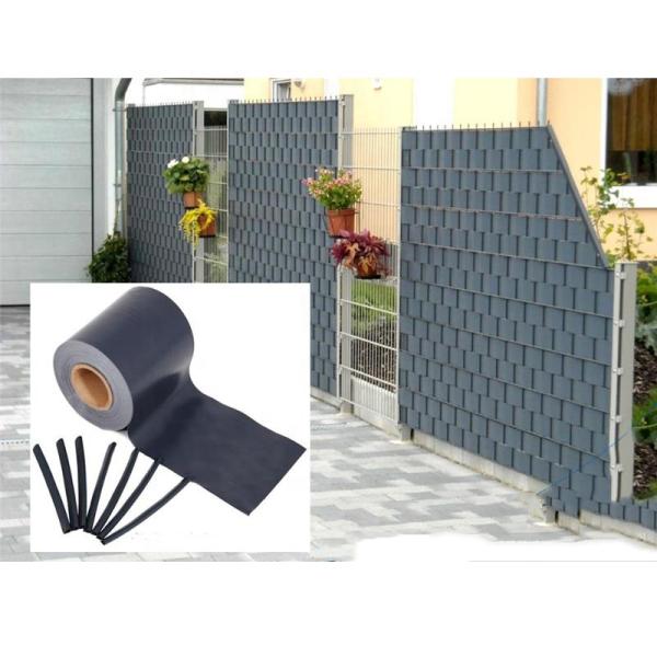 PVC Strip Screen Fence Tape 19cm*35m 20 Clips Plastic Customized 600 Rolls Freely