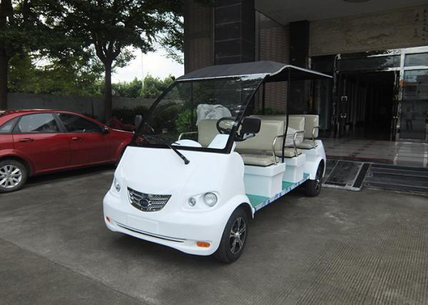 4kW DC Motor Electric Shuttle Bus With Superior Cushioning Capacity for 8 Person