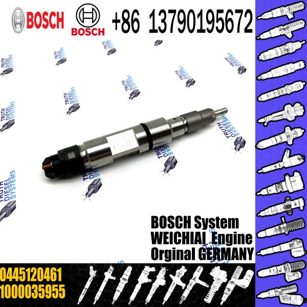 высококачественный инжектор 0445120461 коллектора системы впрыска топлива 1000035955 на распылитель форсунки 0445120461 дизельного топлива СИЛЫ WEICHAI