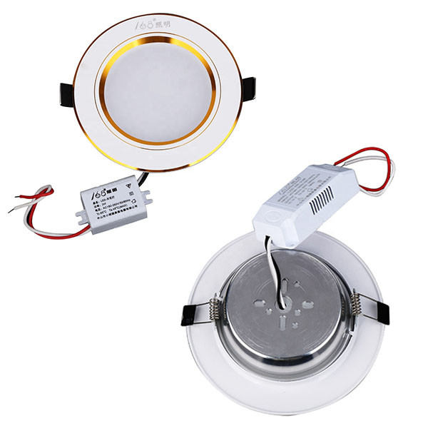 Rustproof 220V Aluminum LED Downlight , Lightweight Recessed Adjustable Downlight