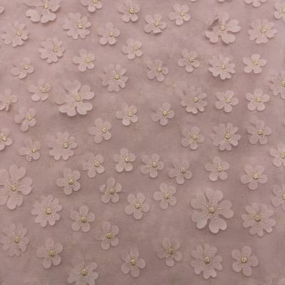 Printed Fashionable Embroidery Cotton Cloth For Garment M04-030
