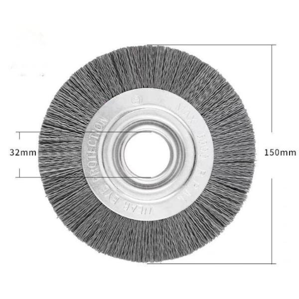 150mm OD Nylon Abrasive Circular Deburring Brushes