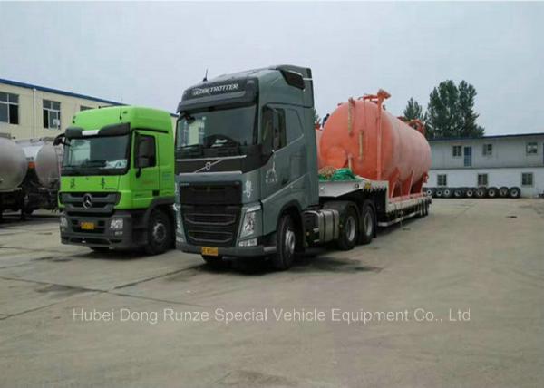 80000Liters Hydrochloric Acid Storage Tank Skid Mounted For Storage / Transport
