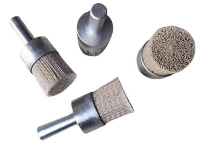 50mm Abrasive Nylon End Brush 10mm Shank for Removing Rust
