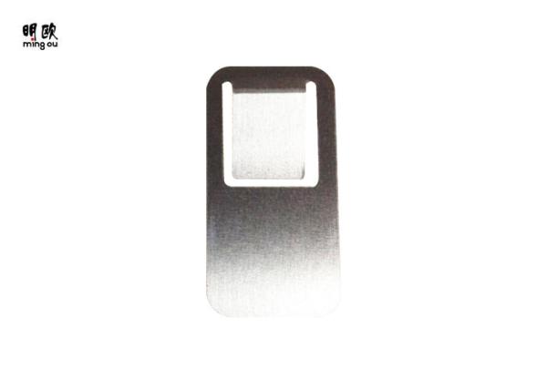 Business Style Strongest Red Metal Money Clip For Men Brush Nickel Electroplate