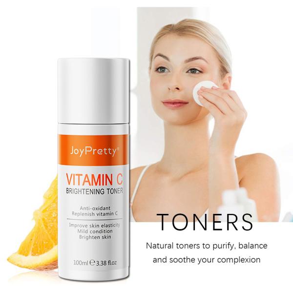Private Label Brightening Toner Natural Organic OEM Vitamin C Water For Face