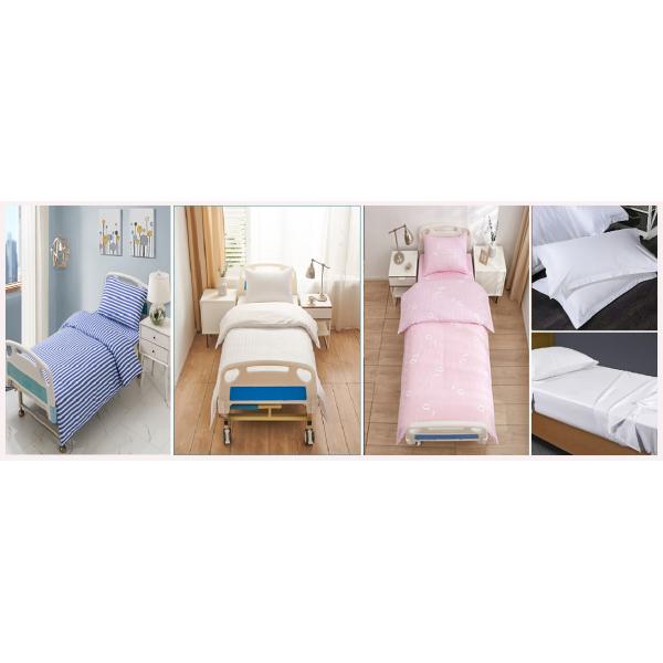 Специализированная больничная медицинская постельная белье набор твердое полосатое 100% хлопка ткань 3 шт.