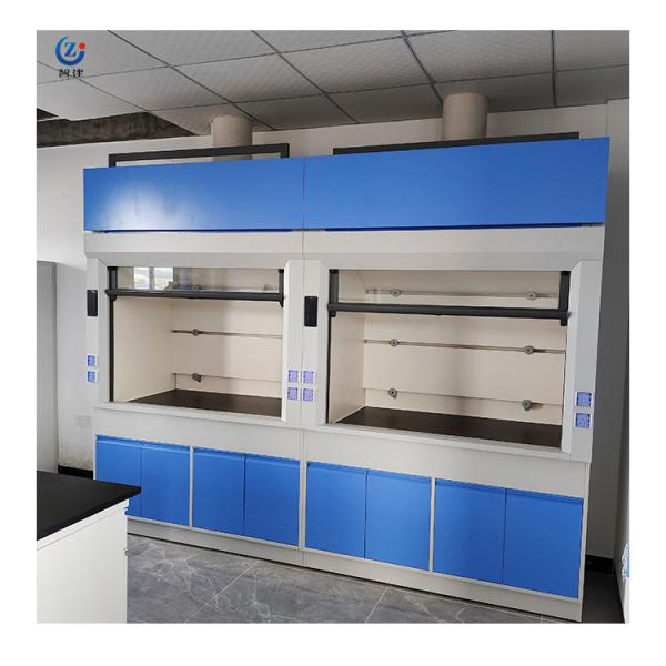 Industrial Grade Safety Steel Fume Hood With Easy Maintenance And LED Lighting