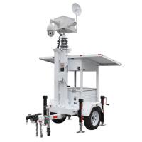 Appareil de surveillance solaire mobile Appareil de caméra de sécurité pour les travaux de construction