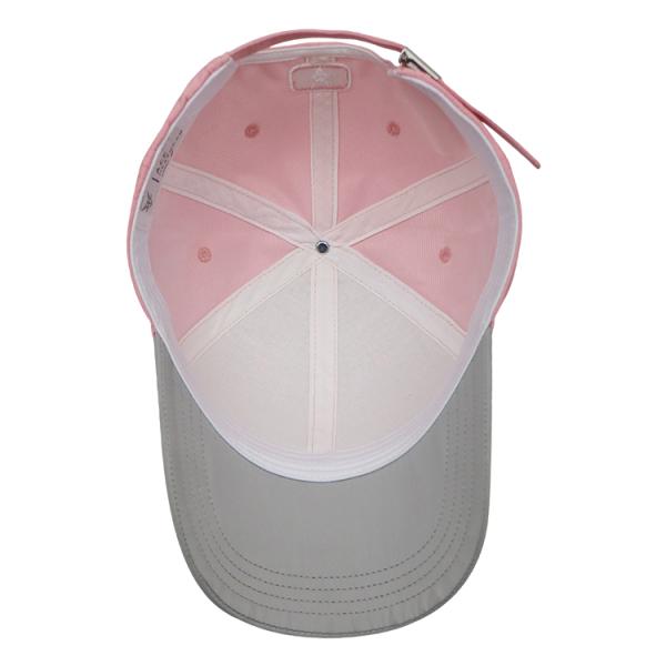 Personalized Ladies Baseball Cap , Sublimation Flower Baseball Hat Breathable