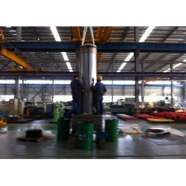 Front End Double Acting Hydraulic Cylinder Dump Truck Multistage Telescopic