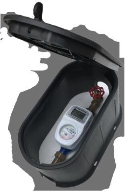 High Impact Plastic Water Meter Box Tamper Resistant Cover UV Resistant Suitable For Desert And Tropical Climates