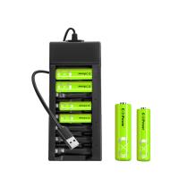 1.2V 8 fente Nicokel hydrure métallique NIMH chargeur de batterie pour les batteries AA et AAA