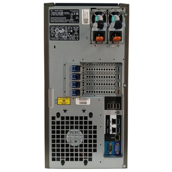 Dell PowerEdge T340 Tower Server with Intel Xeon E-2200 Processor, 64GB DDR4 RAM, and 8 x 3.5