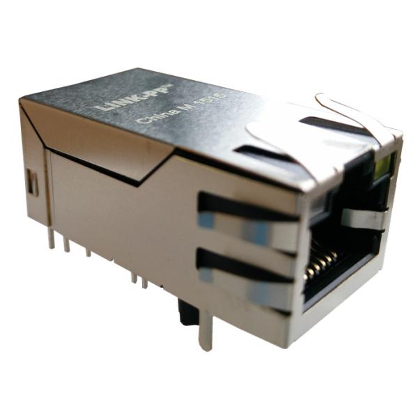 0826-1L1T-57 ギガビット POE Rj45 ピン構成 10/100 Magjack Voip タブ