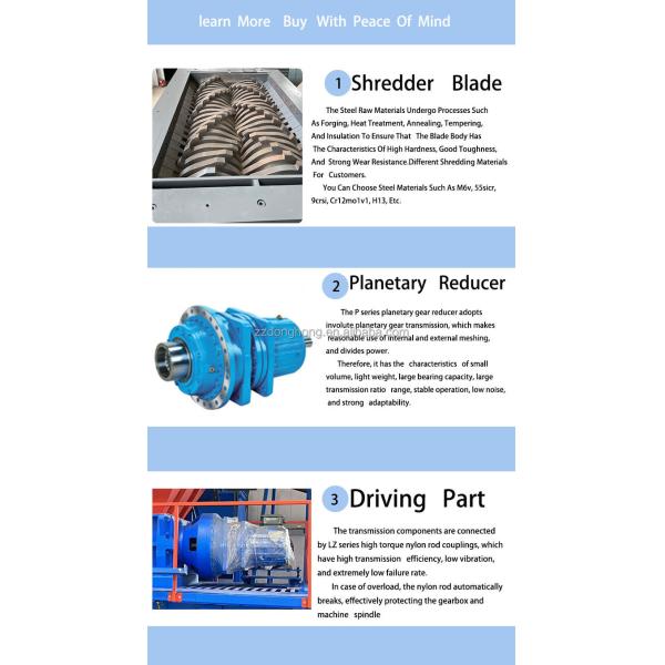 Multifunctional 110kW Bicycle Car Shell Crusher Urban Solid Waste Shredder Crusher