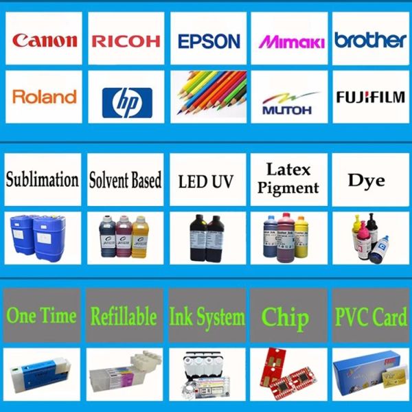 Fcolor Best Deep Vibrant Customized Sublimation Ink for Epson Ecotank ET15000 15000 2850 4800 2800