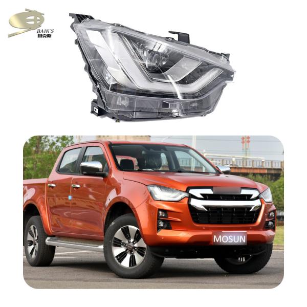 ABS Exterior Body Kits Led Head Light For Isuzu D-Max 2020 2021