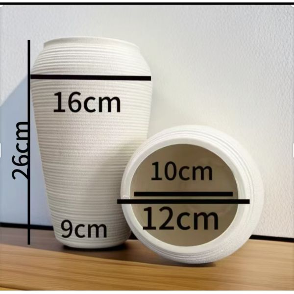 HDPE Multi-leaf White Porcelain Flower Pot for Indoor and Outdoor Potted Plants
