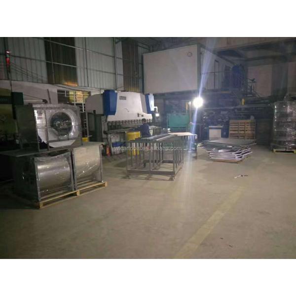 220V Industrial Car Spray Booth With Fiberglass Floor Filter And Exhaust Fan