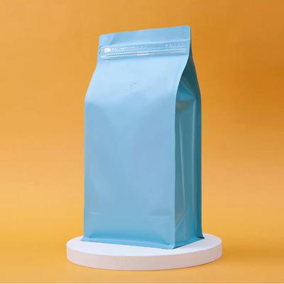 Bulk Coffee Bags With Valve And Zipper Lock Degassing Valve Eight-Side Seal Bag Reusable