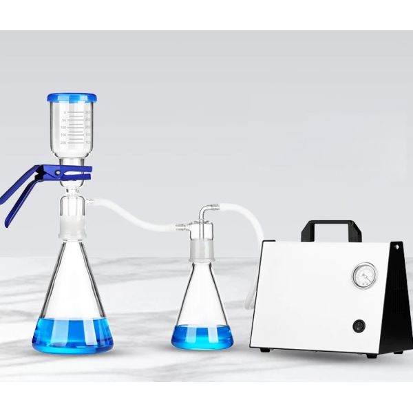 Laboratory Analysis Glass Solvent Vacuum Filtration Distillation Apparatus Vacuum Suction Filter Device