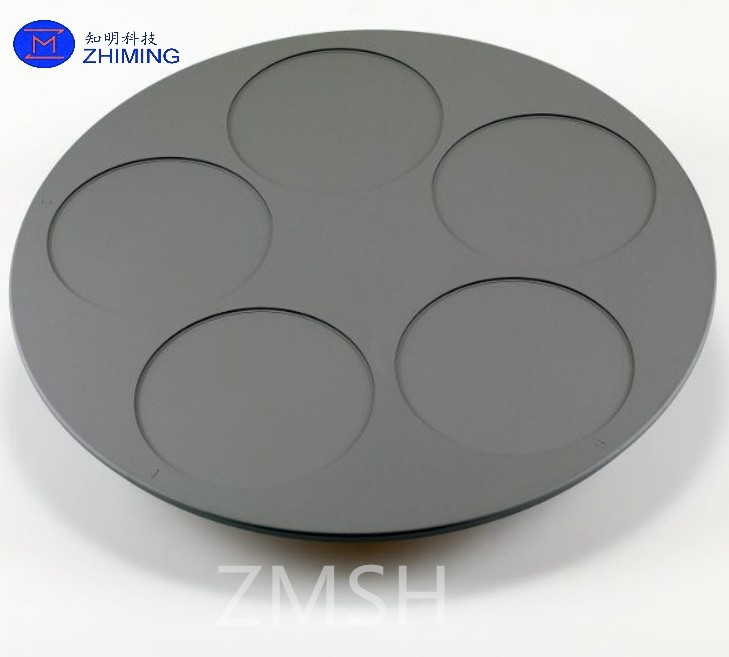 Customized SiC Tray:CVD SiC SSiC Flat grooved High thermal conductivity Low coefficient of thermal expansion