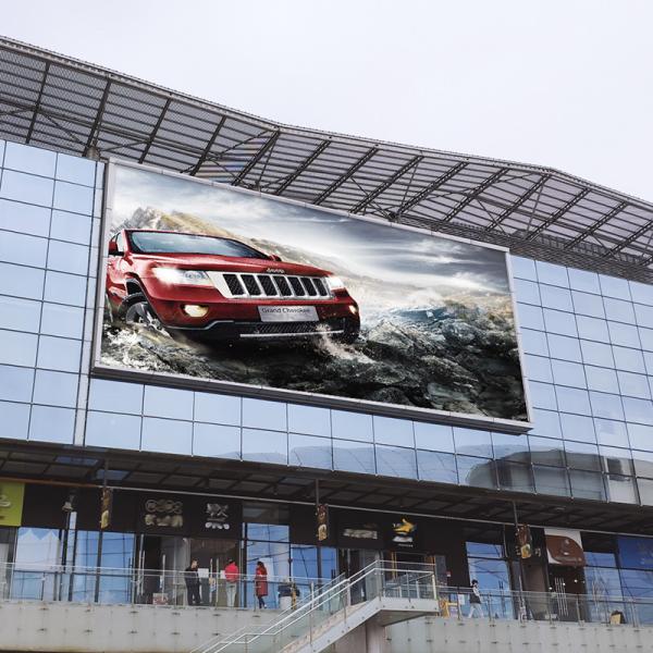Electronic P8 Outdoor Full Color LED Display Brightness 5500cd Each Square