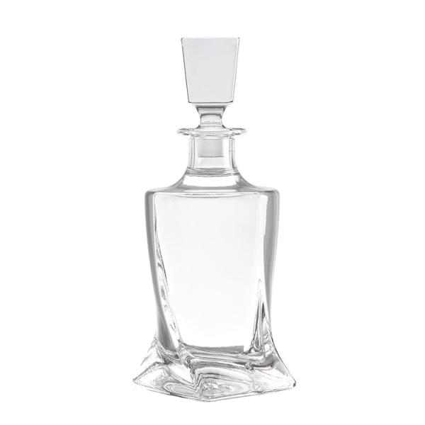 500 ml de Ambre Garrafa para álcool Gin Liquor Vodka Brandy Vinho tinto Design personalizado