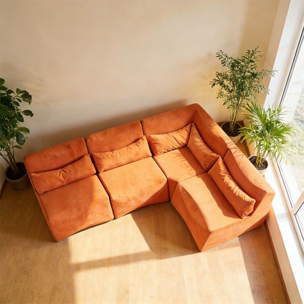 Stylish Wholesale Boneless Sofa Vacuum Compressed Sofa For Living Room Hotel Apartment Comfortable Sofa Bed