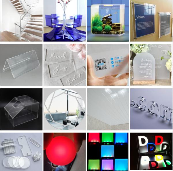 Solid 24x36 Acrylic Sheet Thick Plexiglass Plastic Wall Panels