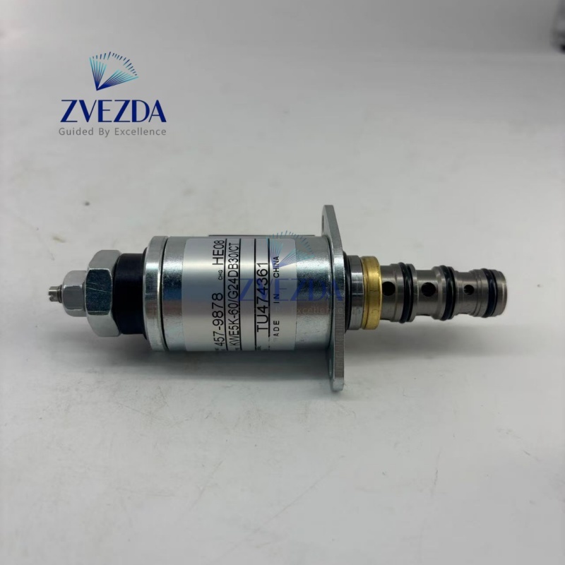457-9878  Solenoid Valve KWE5K-60/G24DB30CT 24V, OEM Part 457-9878, Fit E320D E330D E336D