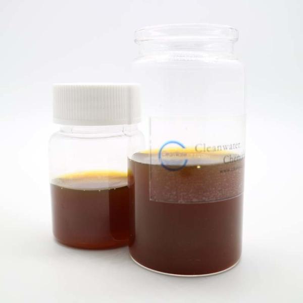 O tratamento da água Demulsifier químico surge - o agente ativo Brown Sticky Liquid