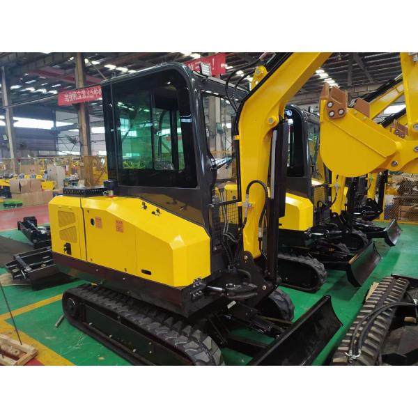 High Load Moment Hydraulic Compact Excavator Mini Crawler Digger for Garden Machinery