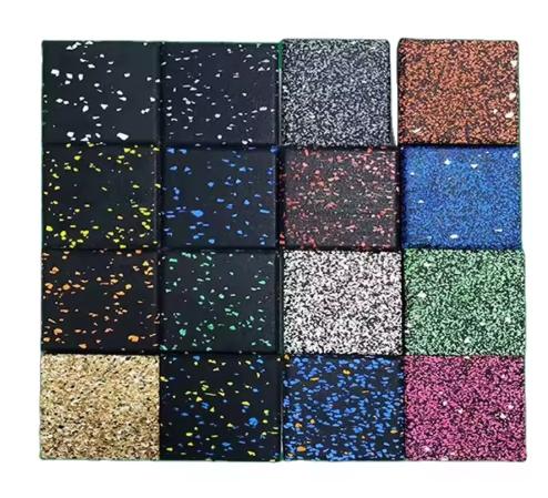 Gym Rubber Flooring Tile EPDM Rubber Sheet in Different Size