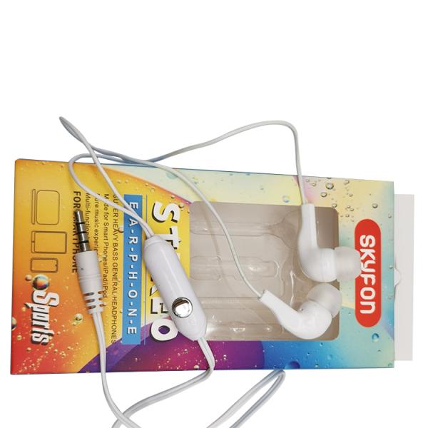 Portable Gaming Wired Earphones 3.5mm Running In Ear Sport Earbuds