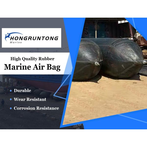 Boat Launching Airbag Flexible Operation Anti Wear Surface Efficient Launching
