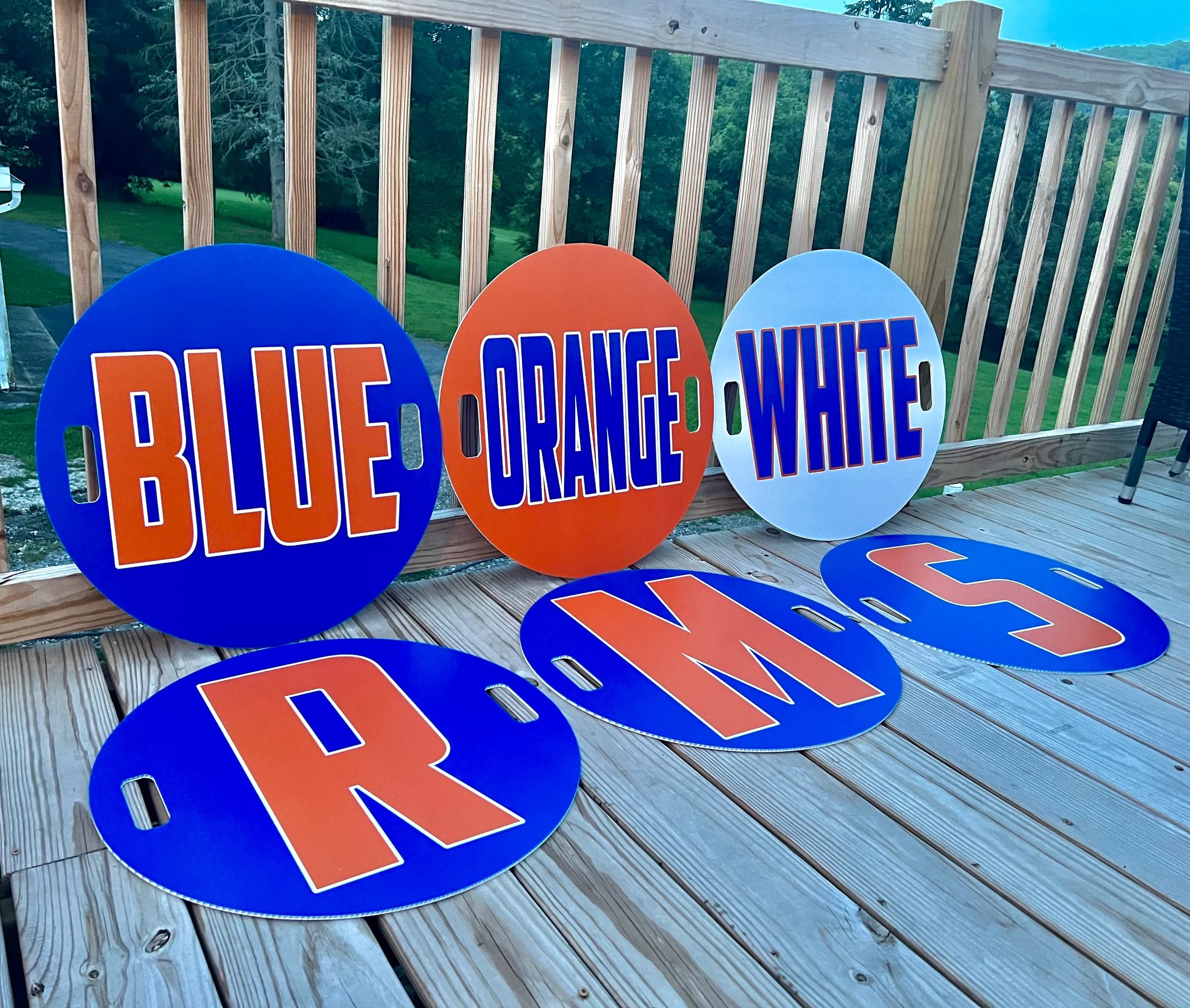 Custom Cheer Signs – Personalized Corrugated Plastic Signs for Teams, Schools & Events
