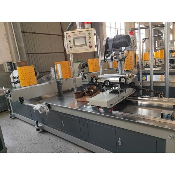 Professional Spiral Paper Tube Making Machine / Corrugated Paper Production Line
