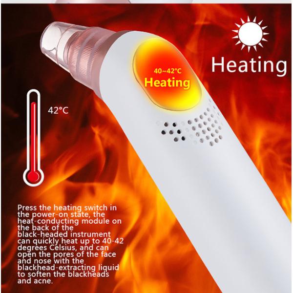 USB Rechargeable 800mAh 5W Acne Removal Vacuum Suction Beauty Device