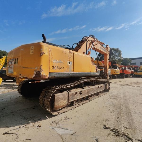 Used Hyundai 305-7 Excavator, 30ton, 1.38m³ Bucket