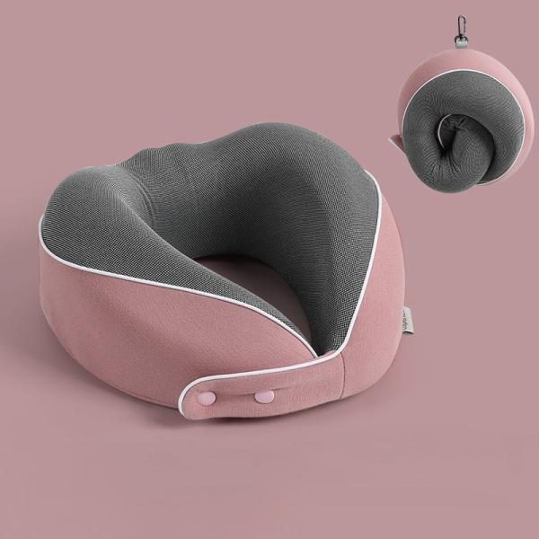 Portable Neck Pillow 2023 Style Memory Foam U-shaped Travel Pillow with Custom Logo