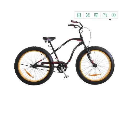 26" Wheel Size Fat Tire Bike Bicycle Snow Bike with L 180MM Stem and Durable